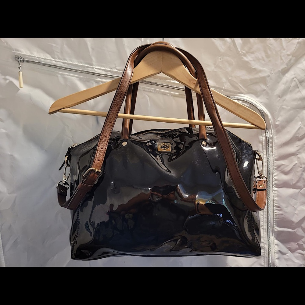 Kate Spade Black Patent Bag